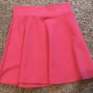 Pink Skater Skirt